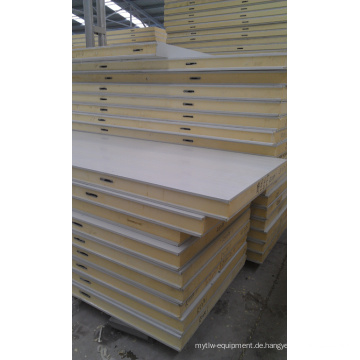Weiße Farbe PU-Panel für Kühlraumwand und Deckenplatte
